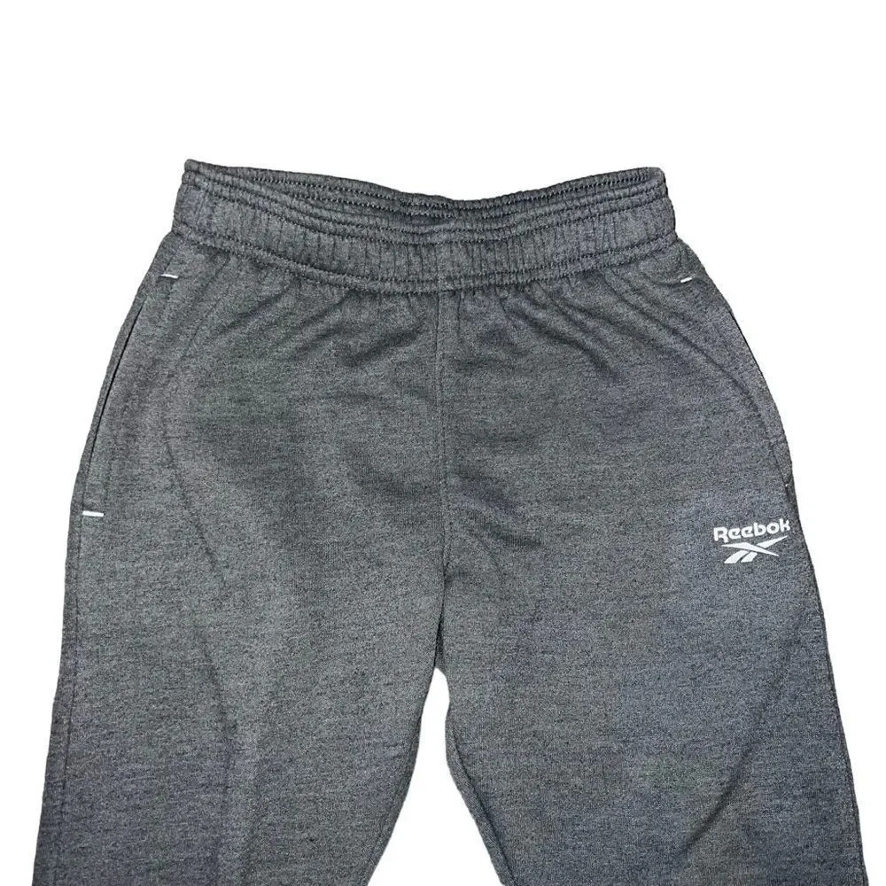 Boys Grey Reebok Joggers Size Small - Picture 2 of 3